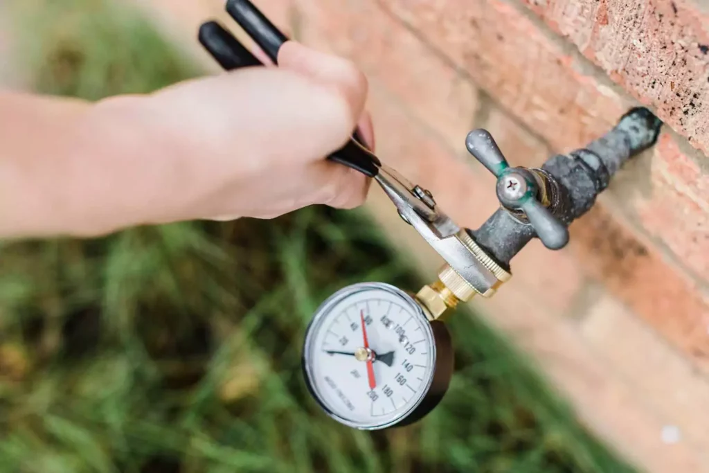 water pressure test Why Every Los Angeles Homebuyer Should Schedule a Professional Home Inspection
